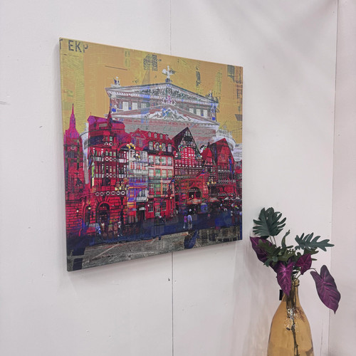 Wandbild 90x90 frankfurt - wandbild,