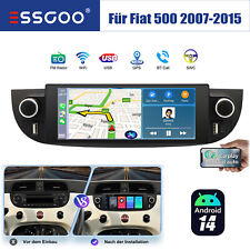 Android14 Touchscreen Autoradio Für Fiat 500 2007-2015 Carplay GPS BT FM RDS SWC
