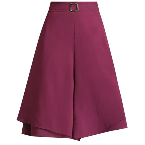 Damen chiffon gekürzt hose - gekürzt,