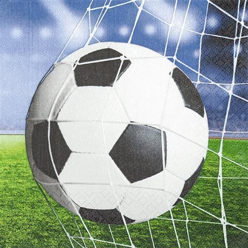 Servietten soccer fussball - 20,