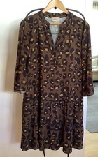 Cartoon Animalprint Blusenkleid 40