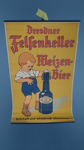 Rollkarte werbetafel dresdner - rollkarte,