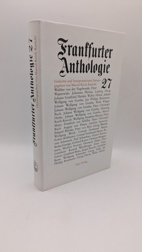 Frankfurter anthologie band - frankfurter,