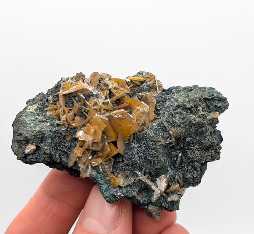 Wulfenit tsumeb mine - wulfenit,