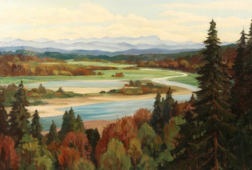 Isarauen bei bad - bei, tölz