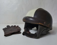 Motorradhelm Schale Leder