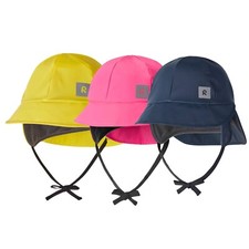 Reima Rainy Unisex Kinder Wasserdicht Regenhut Regenmütze Kinnriemen 5300003A