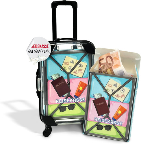 Geldgeschenk reisekoffer in - |,