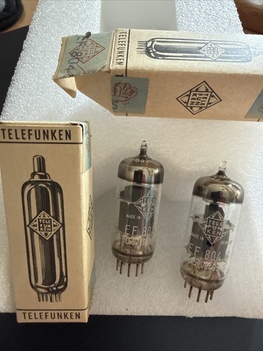 Telefunken 804 pentode - 2x,