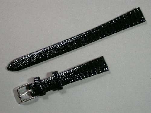 Schmales leder uhrenarmband - schmales,