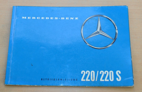 Mercedes benz w111 - mercedes, 220