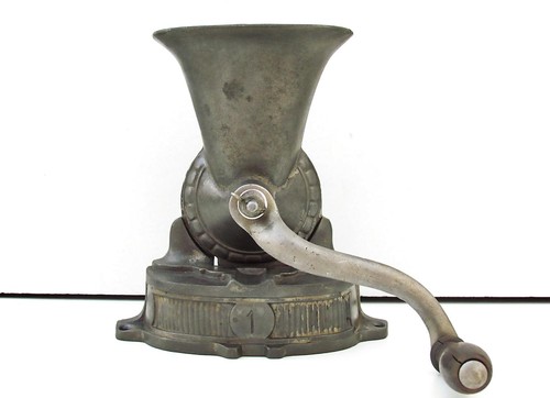 Antike kaffeemühle gusseisen - ,