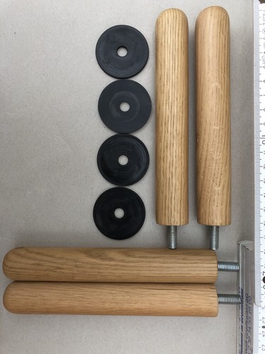 Möbelfüße 16cm 4er set ikea - möbelfüße,
