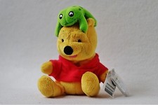 Fisher Price Winnie Pooh m. Frosch by Star Bean Disney ca 16 cm Stofftier (T171)