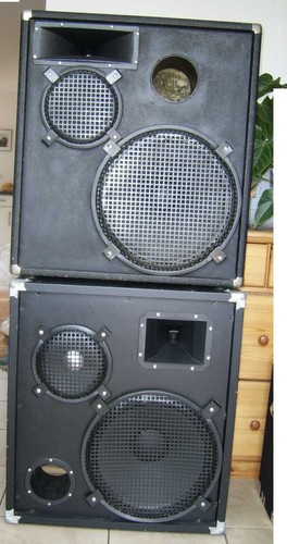 Passiv boxen 2x250 - pa, watt
