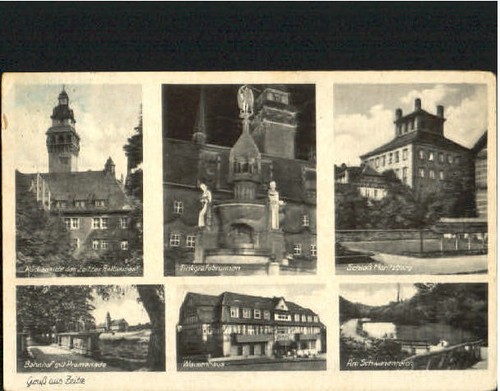 Zeitz sachsen anhalt - zeitz, 1954