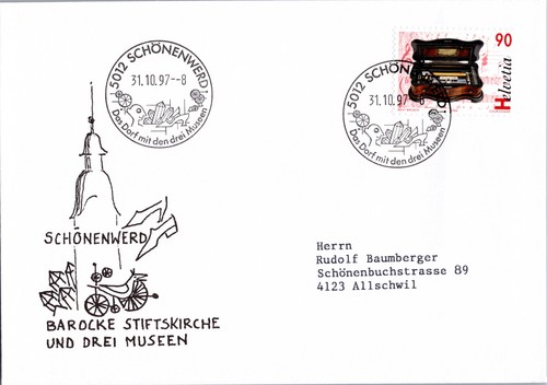 Schweiz brief sst schönenwerd - sst,