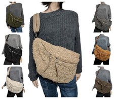 Große Plüsch Bauchtasche