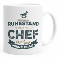 Tasse Rentner Ich bin im