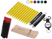 Signierkreide 11 x 110 mm 12 Stück u. o. Kreidehalter für 11mm bis Ø 12 mm Forst