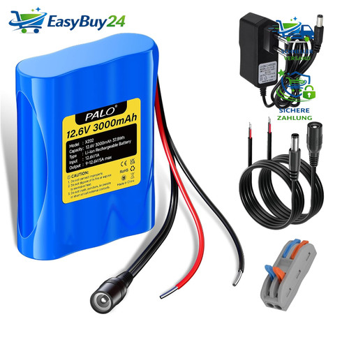 Lithium ionen akku 6v - lithium-ionen, 12.6v
