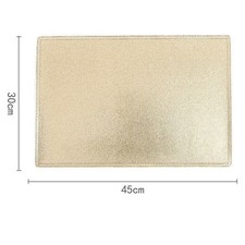 Tischsets Untersetzer Leder Set Abwischbar Platzset Ölbeständig Hitzebeständig