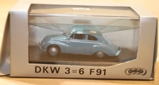 DKW 3=6 Blau  Modellauto 1:43