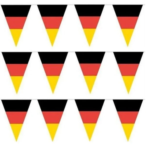 Kunststoff wimpelkette - 10,