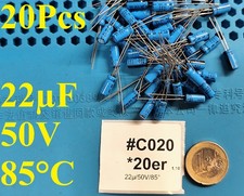 20x VISHAY BC Becher-Elko 22uF