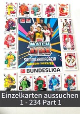 Topps Match Attax 2025/26 Bundesliga Einzelkarten aussuchen 1-234 Part 1