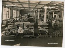 G189 Foto ca 1930 Fabrik Singer Nähmaschinen Berlin Fließband Verpackung 