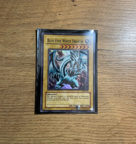 Blue eyes white dragon - white, /