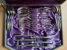 Bader Tafelbesteck mit Koffer - 100-er Silberauflage - neu