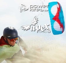 HQ Apex V Depowerkite 11.0 Snowkite mit Bar ( blau, weiß ,rot)