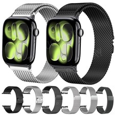 Edelstahl Metall Armband Apple Watch Ultra 11 10 9 8 7 6 5-1 SE 49/46/45/41/42mm