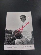 Autogramm AK Autogrammkarte Vico Torriani Schauspieler Sänger verstorben Schweiz