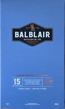 Balblair 15 whisky 1,0 l
