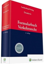 Formularbuch Verkehrsrecht Buch Hermann Luchterhand Verlag