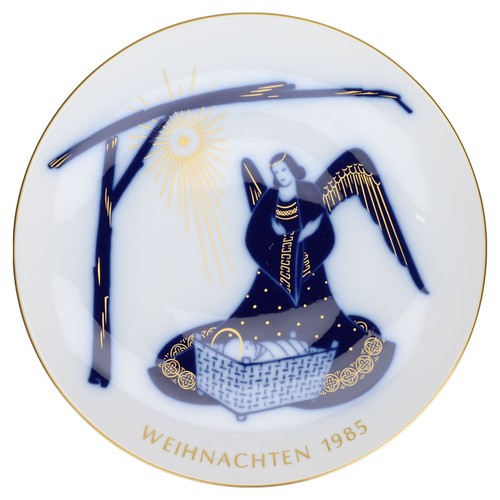 Weihnachtsteller 1985 kpm - 1985,