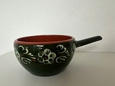 Schale klein grün mit Griff