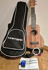 Martisan Ukulele NUK 21 M - Neu - unbespielt mit Tasche, Clip - Tuner