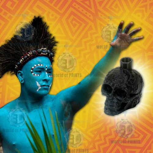 Maya death whistle schwarz - whistle,