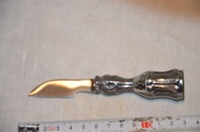 1x Messer  Zinngriff