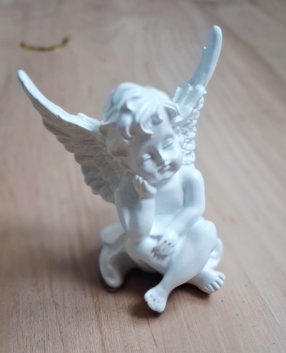 Engel putten weiss - weiss, (1)