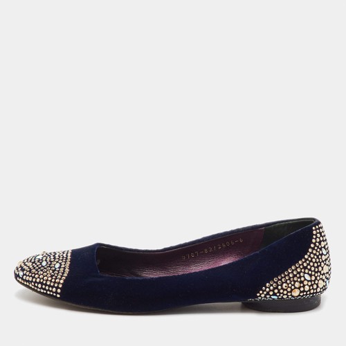 Ballerinas gina dunkelblau - ballerinas,