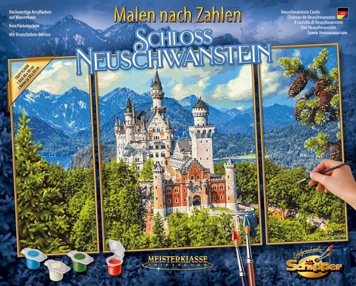 Schipper malen nach - nach, zahlen