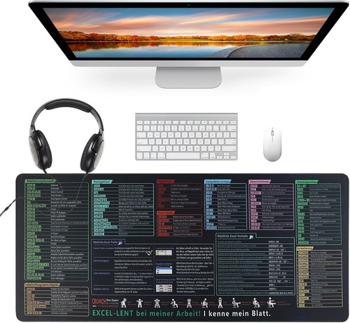 Excel schreibtischunterlage - excel,
