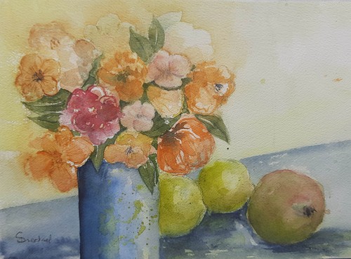 Wunderschönes orig aquarell - wunderschönes,