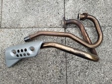 SLR 650 FX 650 RD09 Krümmer Auspuff Auspuffkrümmer Hitzeschild Hitzeschutzblech