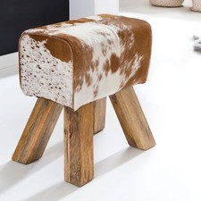 FineBuy Sitzhocker Springbock